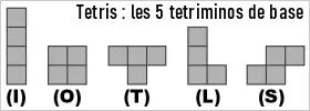 5 tetrimonos